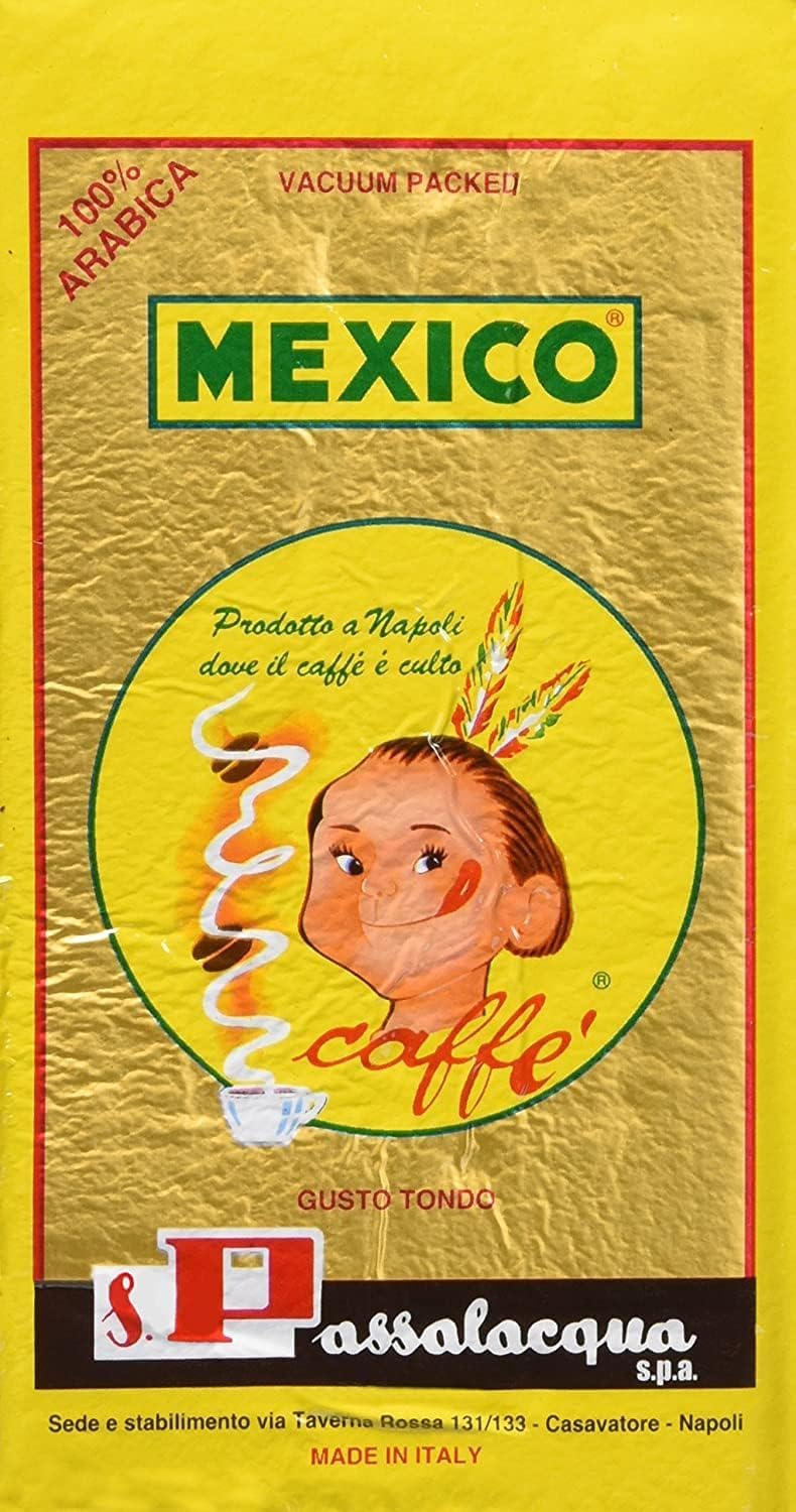 Caffè Passalacqua Mekico Gr. 250 | Caffè Mexico - Cartone 12 pezzi