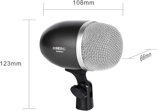 Miniatura 5 de Heimu Micrófono de bombo (micrófono de tambor grande)
