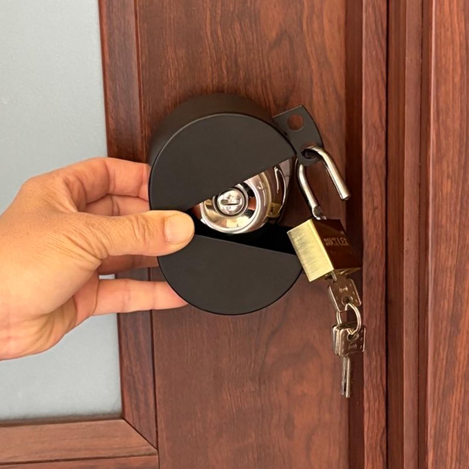 Posnaland Bedroom Door Lock, Portable Door Lock, and Child
