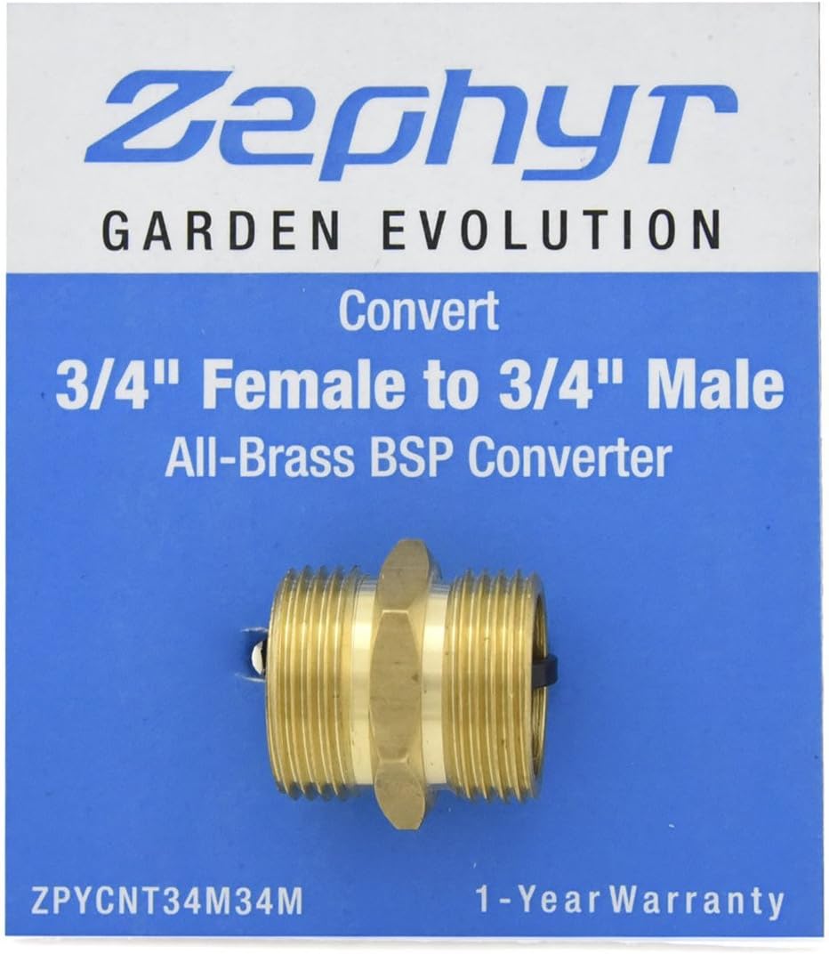 Zephyr Converter Coupling (Gold, Brass)