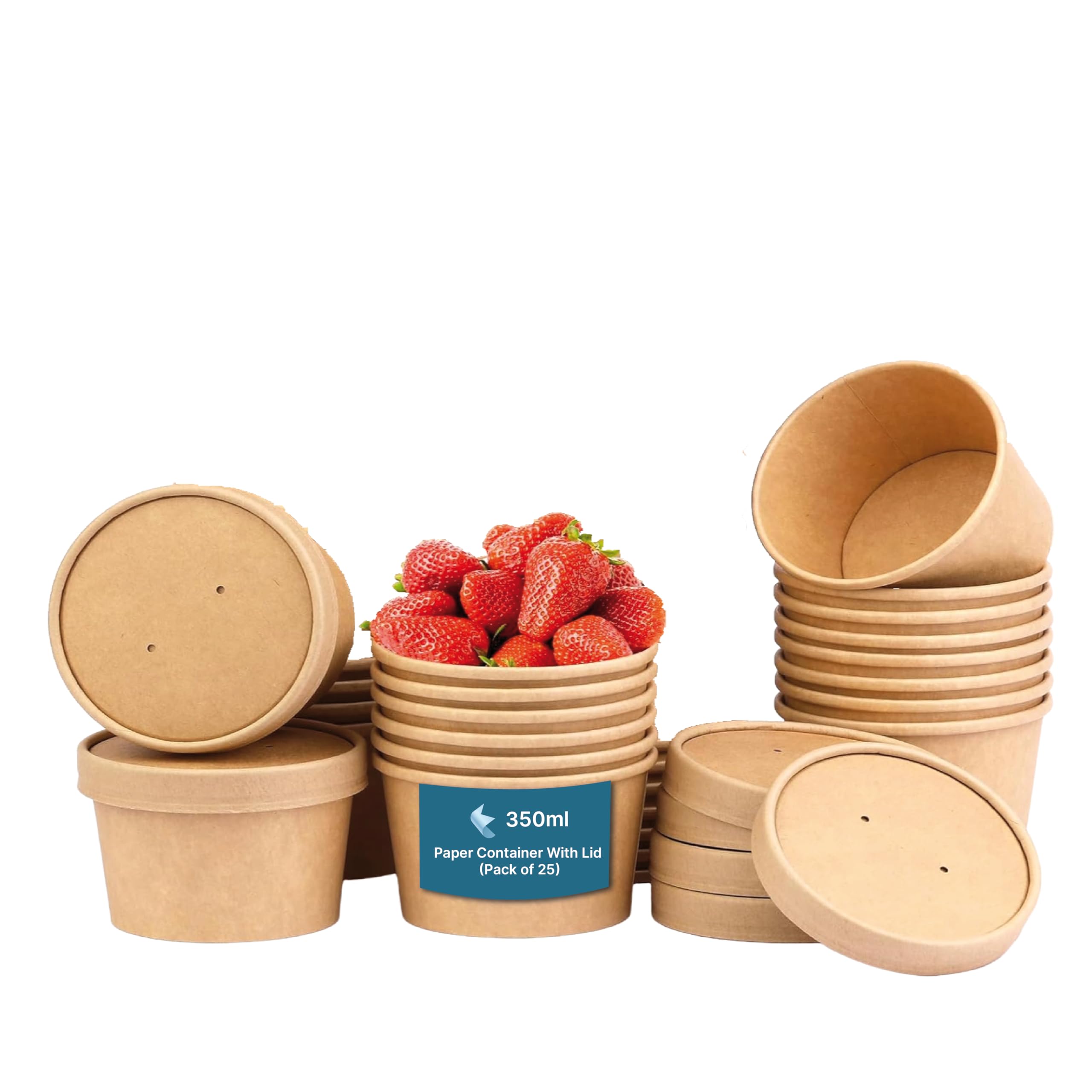 Eco-Friendly Paper Food Containers with Lids -13