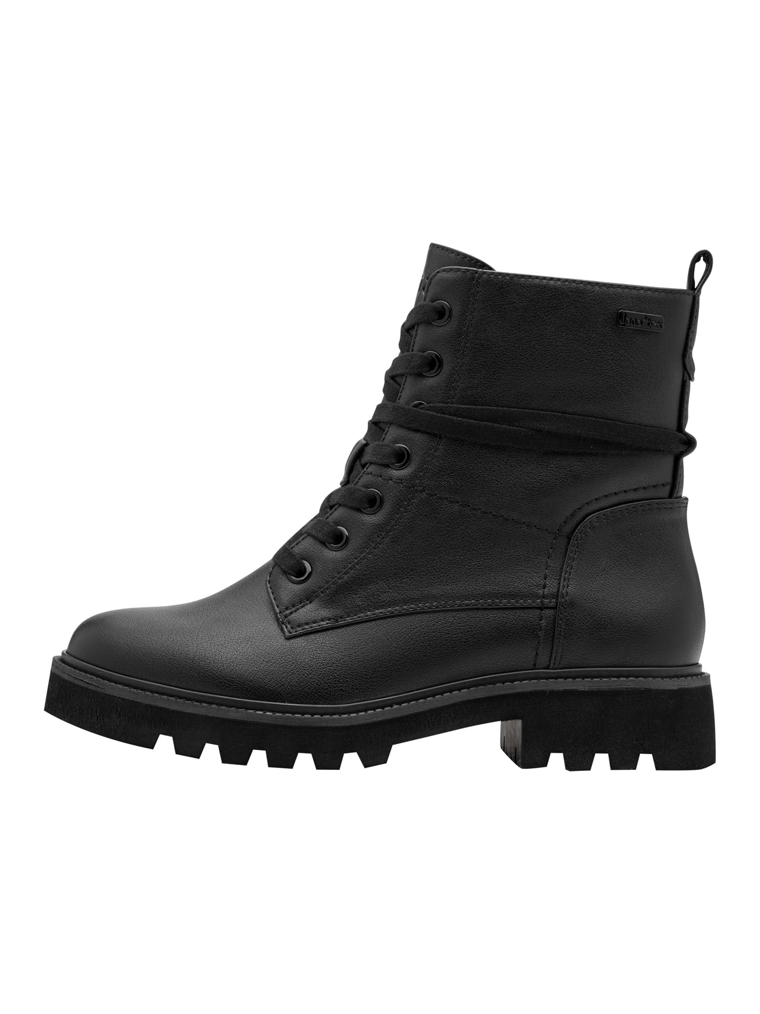Jana Kobiety Jana Damen Lace Boot Flat VeganModa — buty