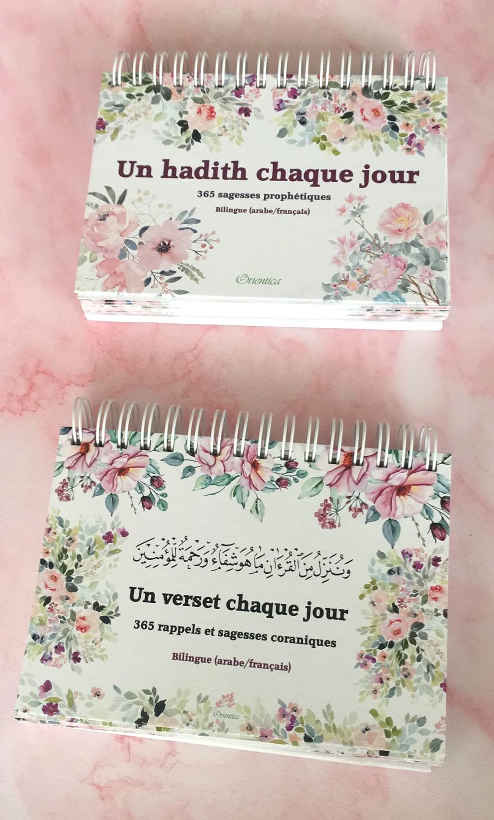 Pack 2 calendriers : Un verset / Un hadith chaque jour - 365 versets coraniques et sagesses prophétiques