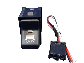 Fits Jeep TJ - XJ - LJ Light Bar Rocker Accessory Switch SHIPPS Within 1 Day