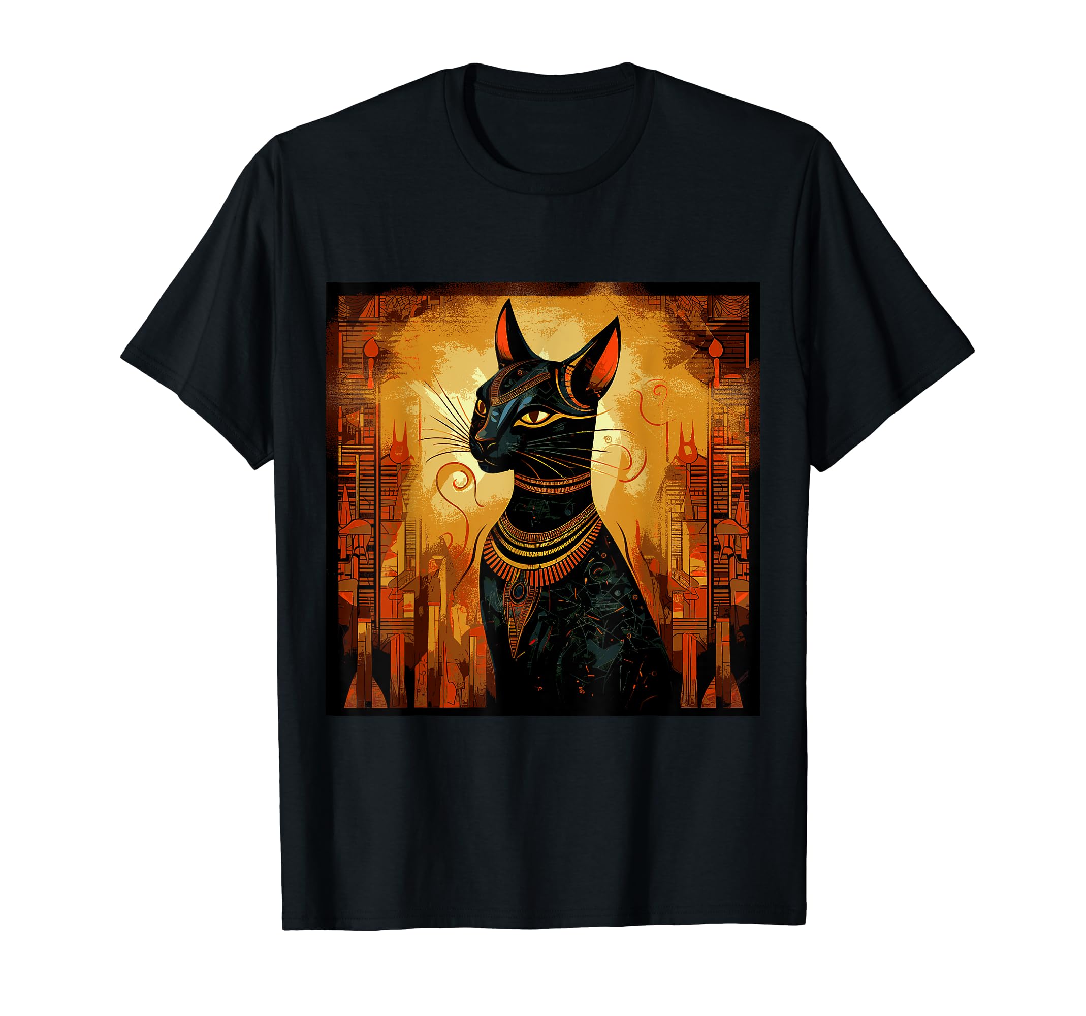 Puddintaine's PrayerMiu! - Cat of Egypt T-Shirt