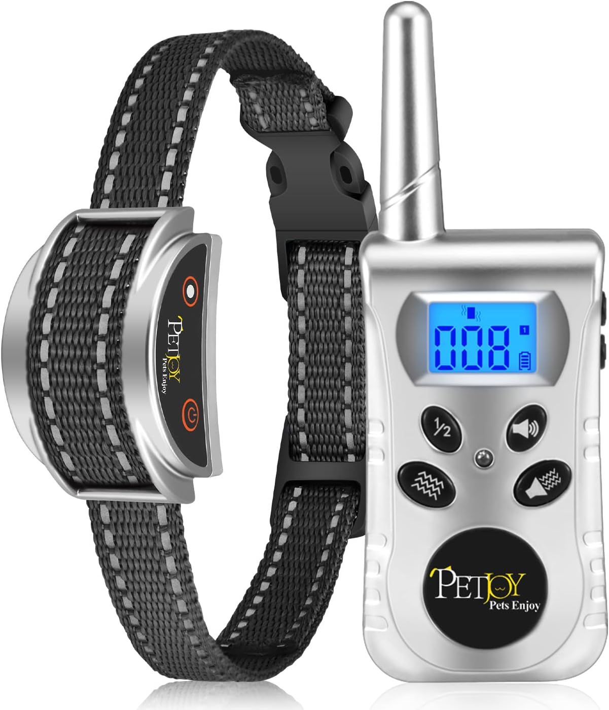 PetJoy Vibrating Dog Collars with Remote, Vibrating Collar