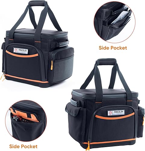 Miniatura 9 de FRECOLSH Estuche de transporte de viaje compatible con Jackery Explorer 1000, estuche de almacenamiento portátil de estación de energía con parte