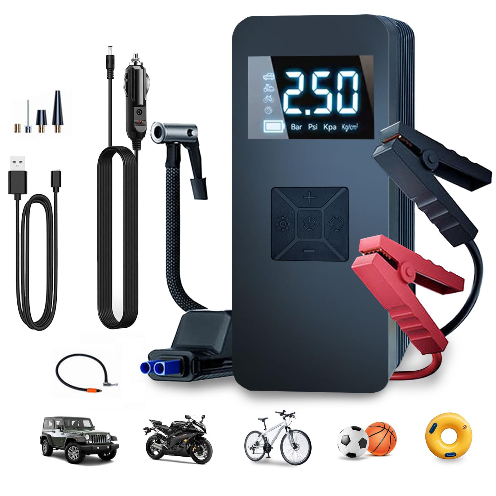 EDOMOL 8000A Jump Starter
