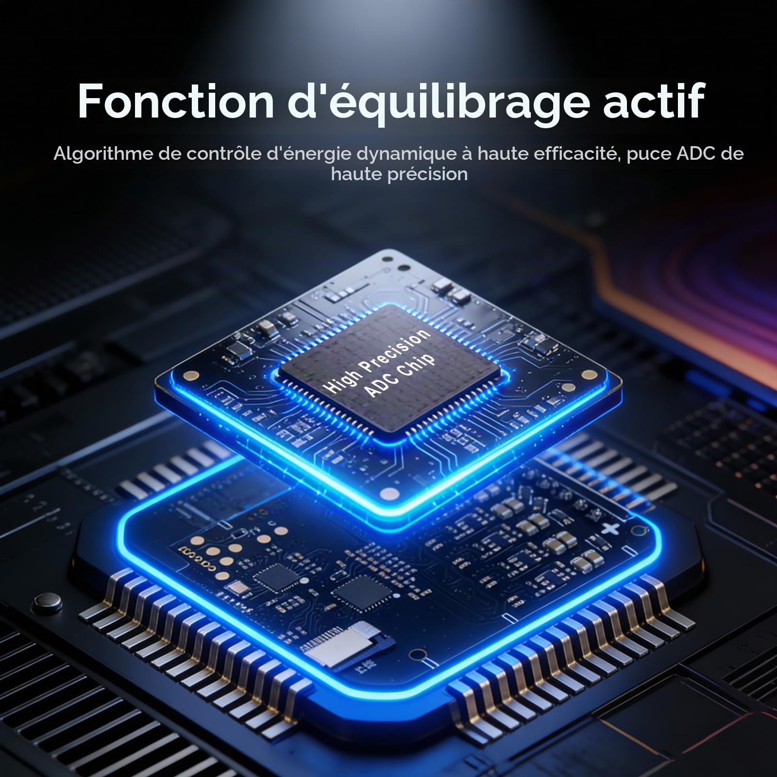ISDT BL8 Testeur de batterie LiPo 2S-8S Smart Active Balancer XH2.54 Testeur de tension de cellules pour batteries RC avec application d'écran couleur de haute précision et télécommande