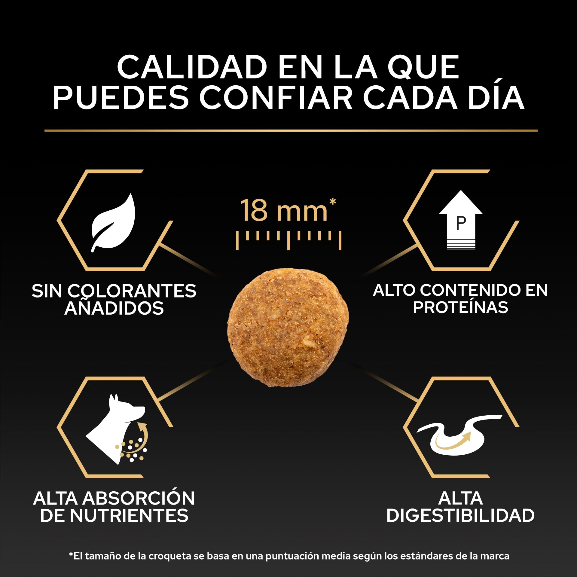 Purina Pro Plan Medium Adult Derma Pienso para Perro Mediano Adulto, Piel y Pelaje con Salmón, Saco de 16kg