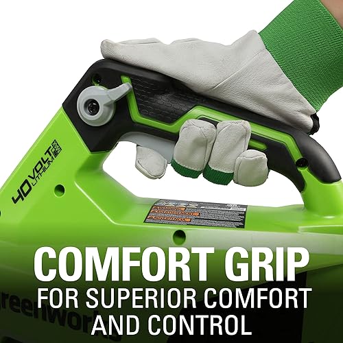 Miniatura 5 de Greenworks 40V (120 MPH / 450 CFM / 75+ Compatible Tools) Cordless Axial Leaf Blower, Tool Only
