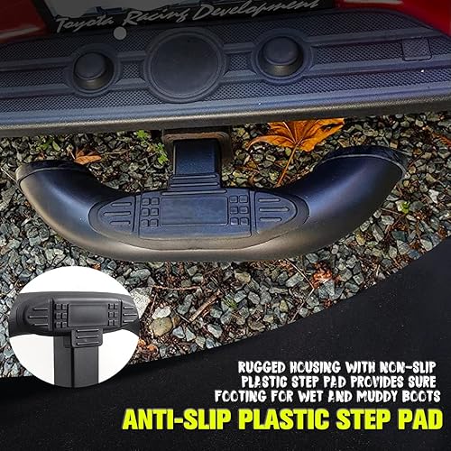 Miniatura 3 de Chelhead Protector de parachoques universal resistente para camión de remolque y SUV, soporte de enganche para receptor estándar de 2 pulgadas,