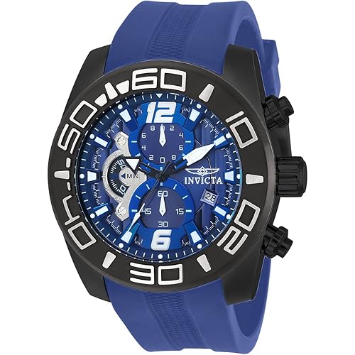 Invicta Men's 22812 Pro Diver Analog Display Quartz Blue Watch