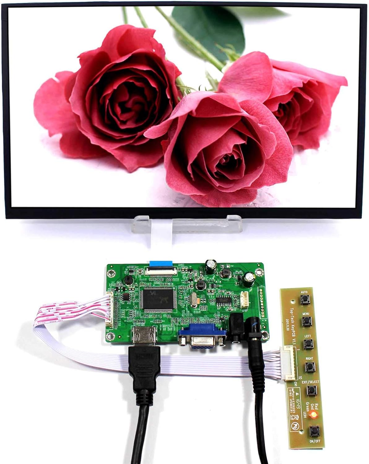 VSDISPLAY 11.6" 11.6 inch IPS LCD 1920X1080 M116X40 EDP Interface Screen with VGA LCD Controller Board