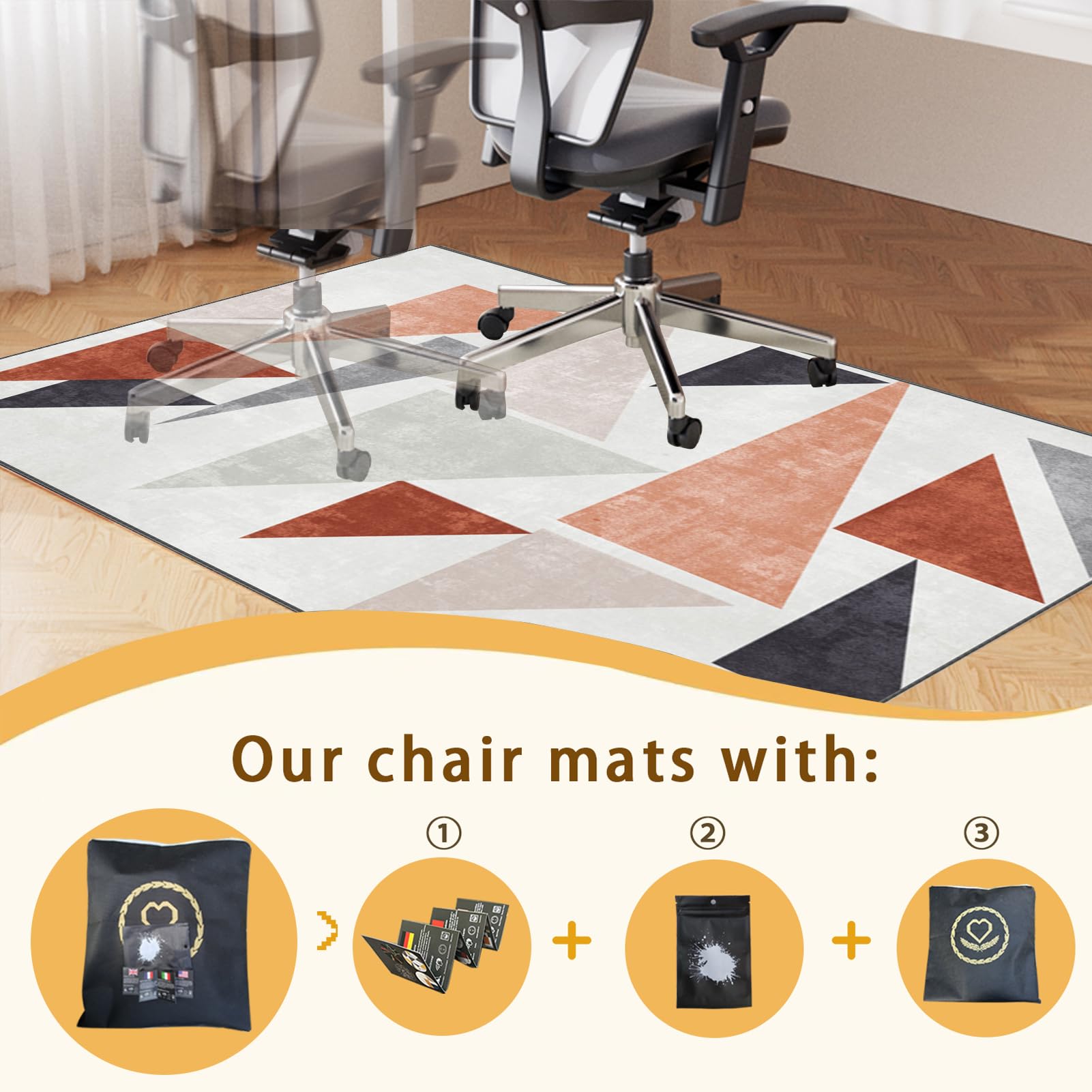 Alfombra Silla Ruedas Gaming Oficina, Alfombra Silla Escritorio, Gaming Protector de Suelo, Oficina Escritorio Gamer Alfombrilla, Alfombras para Sillas, Alfombra Suelo Gaming 200 x 300 cm