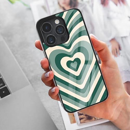 Miniatura 7 de Love Hearts - Fundas estéticas de moda para niñas para iPhone 5 6 7 8 11 12 13 14 Pro Max Plus Mini Xr Xs SE Samsung Galaxy A03 A13 A53 A73 Note S Z