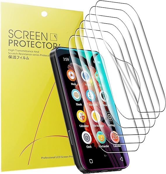 Compatible for TIMMKOO Q3E MP3 Player Screen Protector, [6