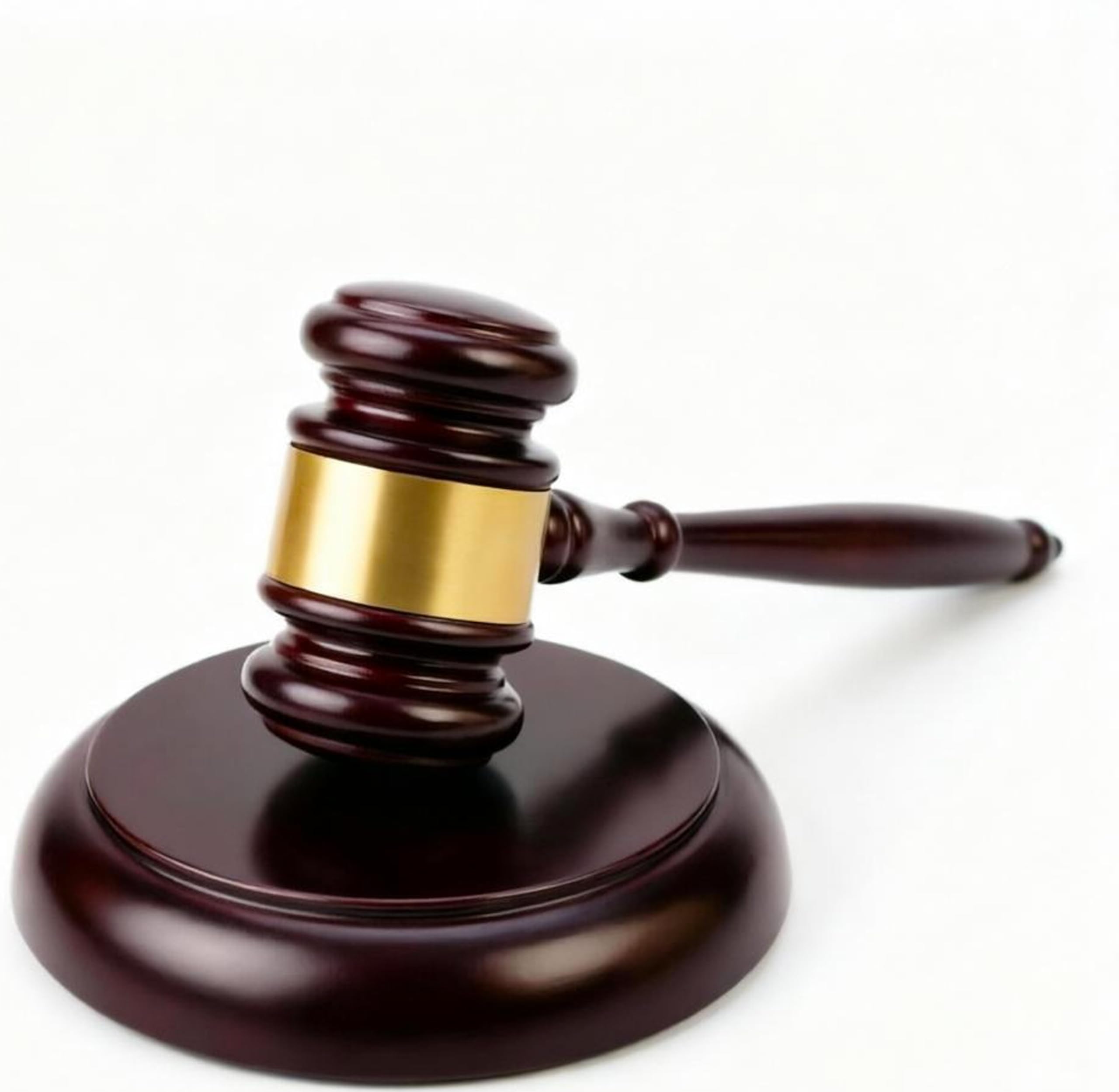 Wooden Gavel with Block Set, Wooden Gavel with Sound Block Set, Loud Clear Strike for Mock Trials, Meetings, Auctions, HOA, Judges &amp; Gift