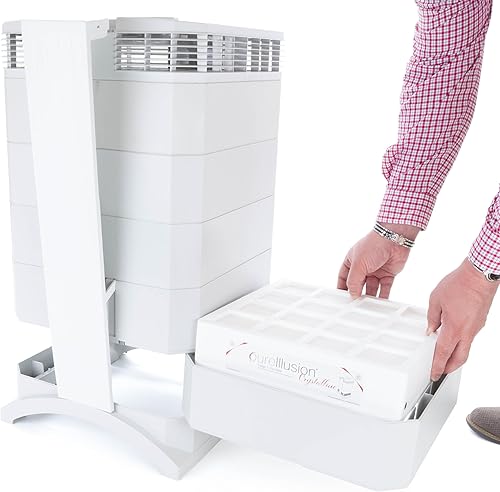 Miniatura 7 de PureIllusion - Prefiltro científicamente probado para purificador de aire de la serie IQAir HealthPro, filtro ultra premium para módulo PreMax,