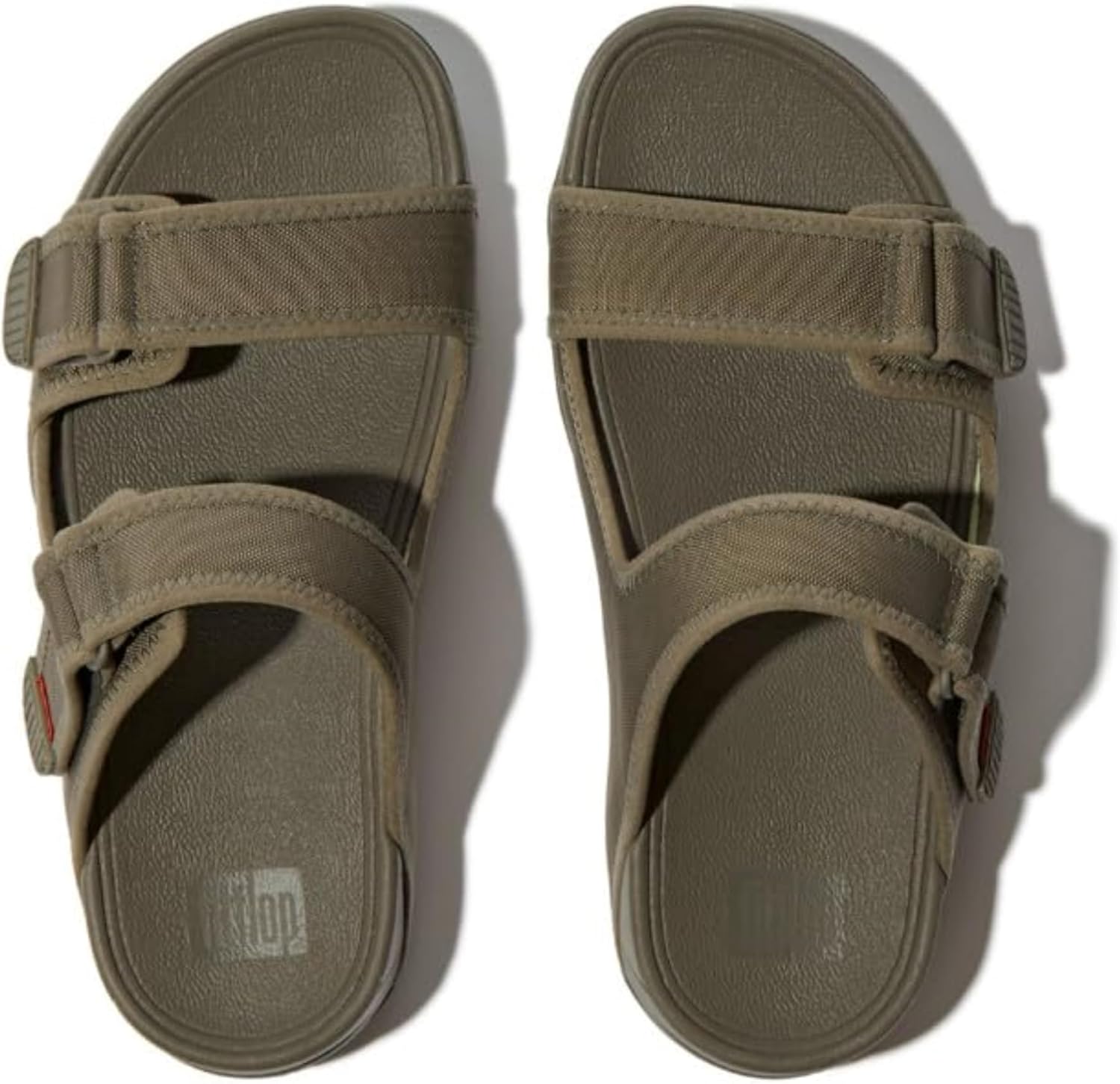 Fitflop Gogh MOC Mens Adjustable Water-Resistant Slides Sandal, Blue, 6 UK:  Amazon.co.uk: Fashion