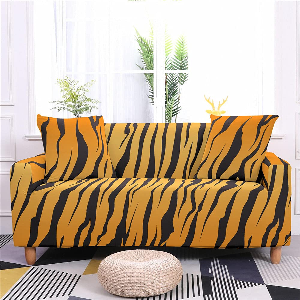 FANSU Sofa Cover Slipcover Stretch Meubelhoes 3D Star Gedrukt