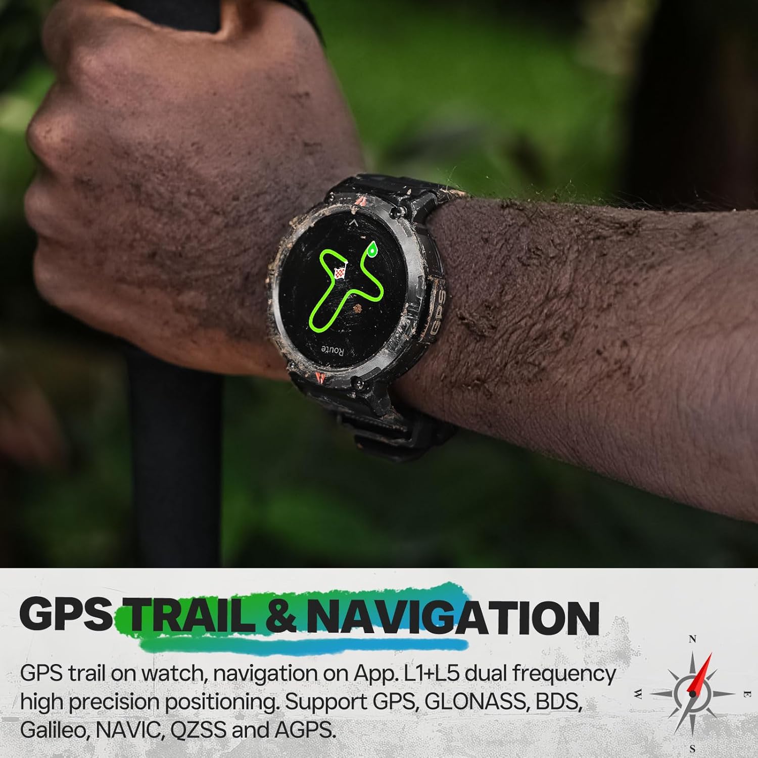 EIGIIS KE3P Smartwatch Bluetooth calling
