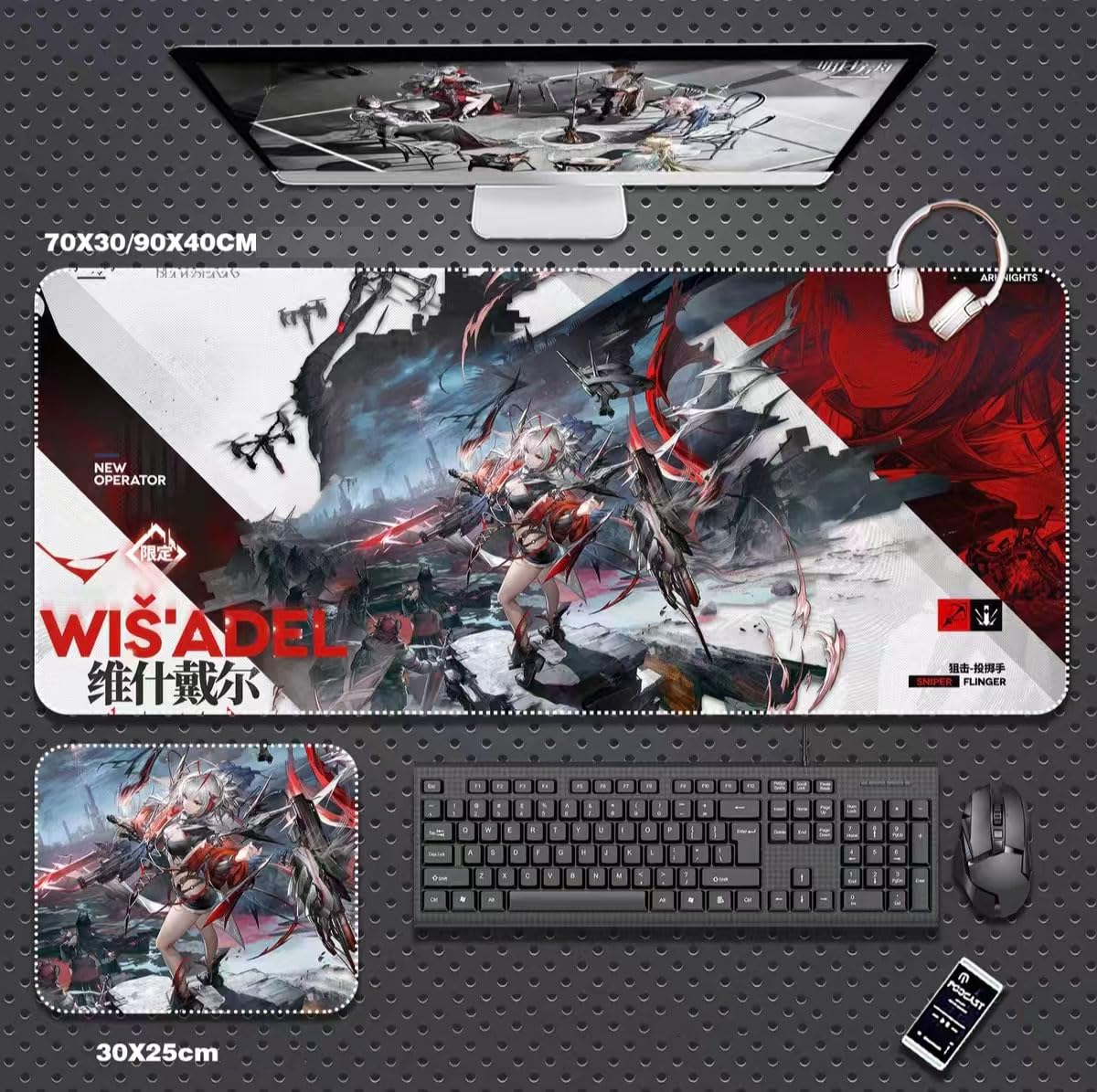 Amazon.co.jp: アークナイツ マウスパッド アーミヤ 新約エクシア