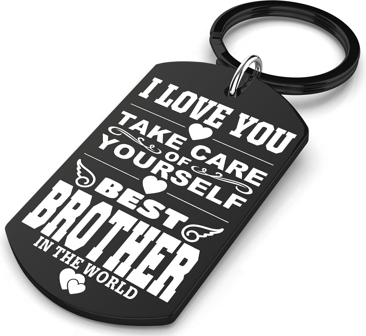 Allpeak Brother Gifts, Gifts for Brother - Cool Keyring Big Brother Gifts, Gifts for Brother Adult, Brother Christmas Xmas Gifts, Brother in Law Gifts, Brother Gifts from Sister, Presents for Brother