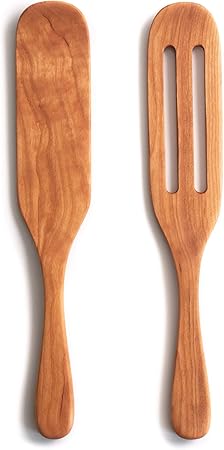 Amazon.com: Wooden Spurtle Set - Handmade in the USA, As Seen on TV ...