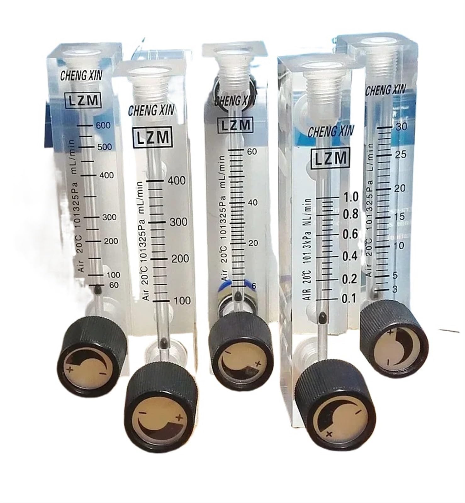 Débitmètre d'air réglable pour optimiser la précision du flux de gaz en panneau LZM-6T
