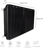 Vista 4 de Cubierta dura para TV al aire libre, protección resistente a la intemperie para televisión, se monta directamente en la pared, soporte de montaje