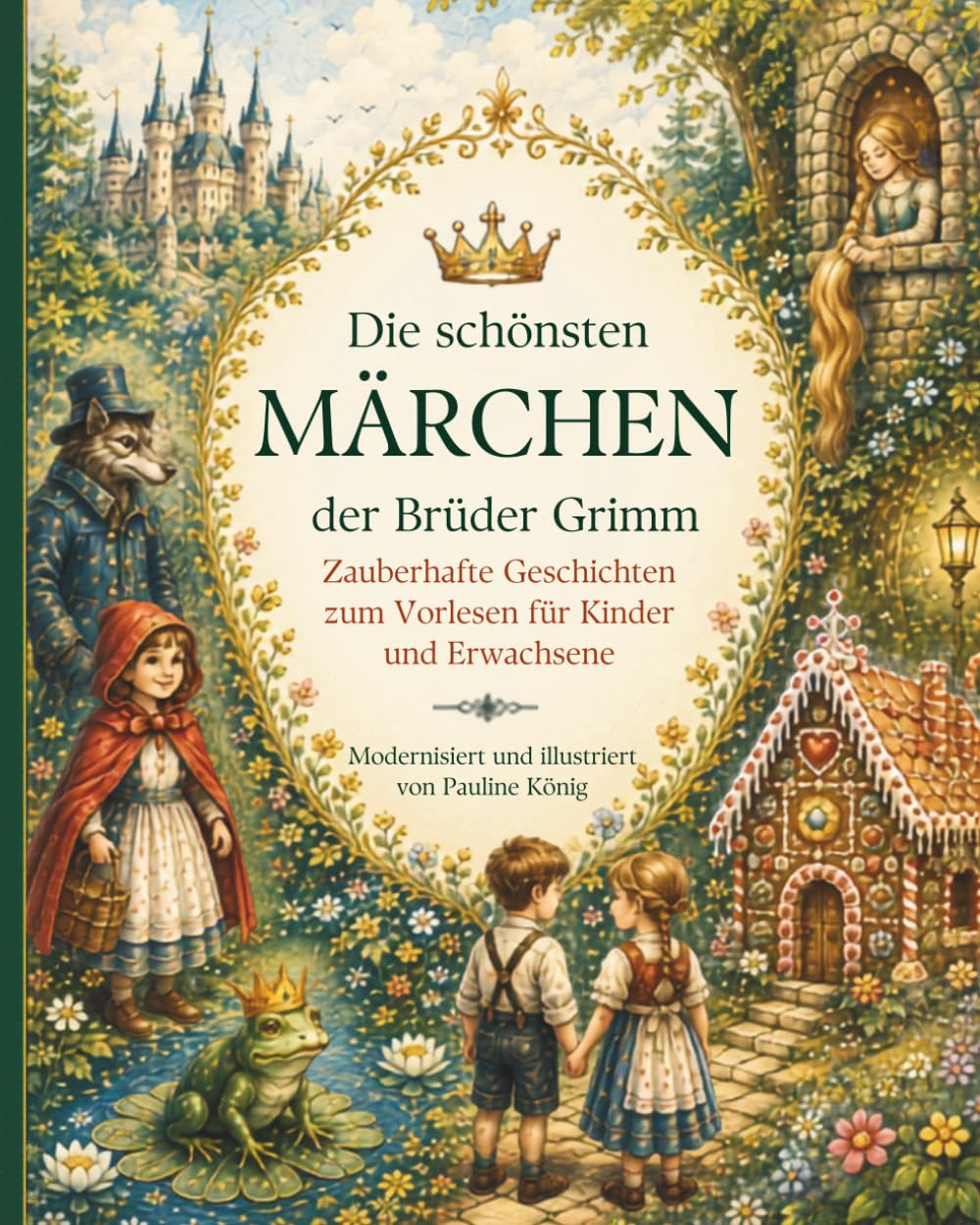 Die schönsten Märchen der Brüder Grimm: Zauberhafte Geschichten zum Vorlesen für Kinder und Erwachsene