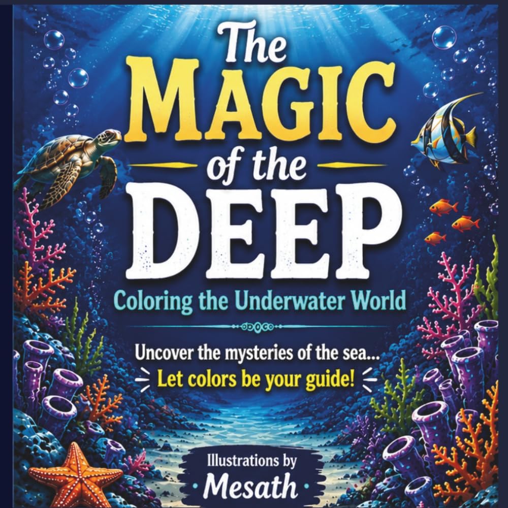 The Magic of the Deep Coloring the Underwater World: Uncover the mysteries of the sea with colors as your guide!
