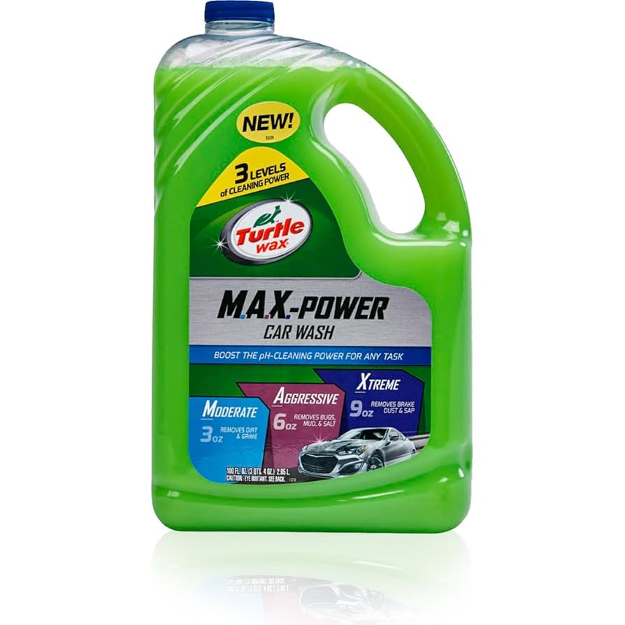 Amazon.com: Turtle Wax 50597-4PK MAX-Power Car Wash (100