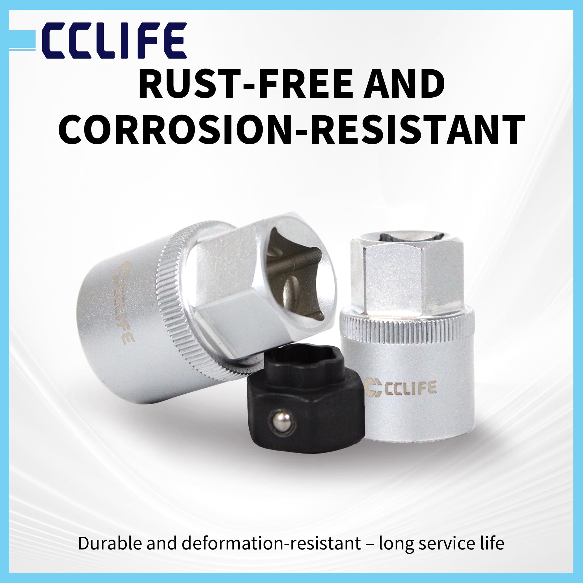 CCLIFE Felgenschloss Adapter Set 22-tlg. kompatibel mit BMW