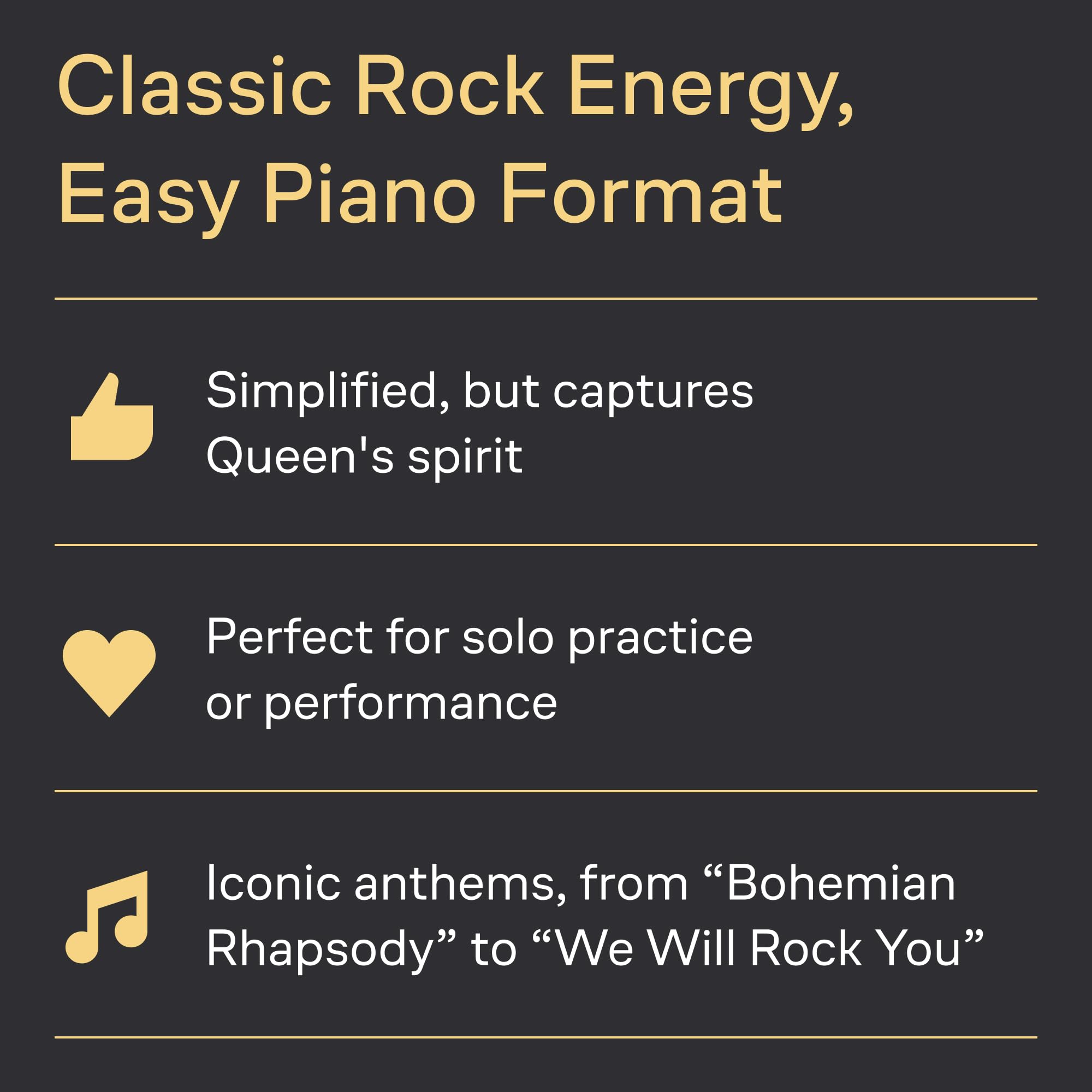 Queen Easy Piano Collection