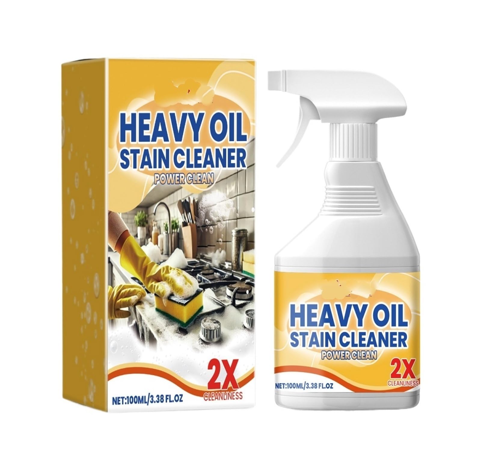 Spray dégraissant de cuisine robuste 100 ml