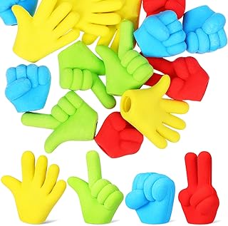 Tofficu Pacote Com 16 Borrachas De Ponta De Lápis Borracha De Borracha Borracha De Papel Tesoura Borrachas Infantis Tampas De Borracha Tampas De Borracha Borrachas Engraçadas Para  