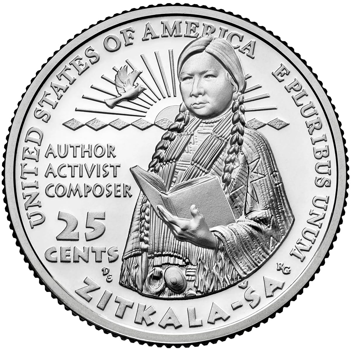 2024 P Zitkala-Sa American Women Quarter US Mint Uncirculated
