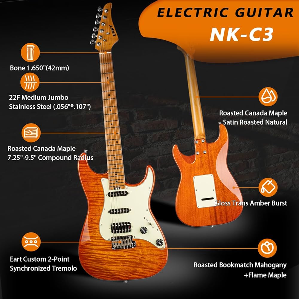 ギター Eart custom guitar les paul maple 51CukgL3dnL._UF1000,1000_QL80_.jpg