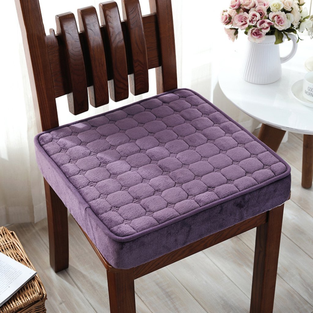 Cojín acolchado para silla de comedor cómodo y tapizado 50x50