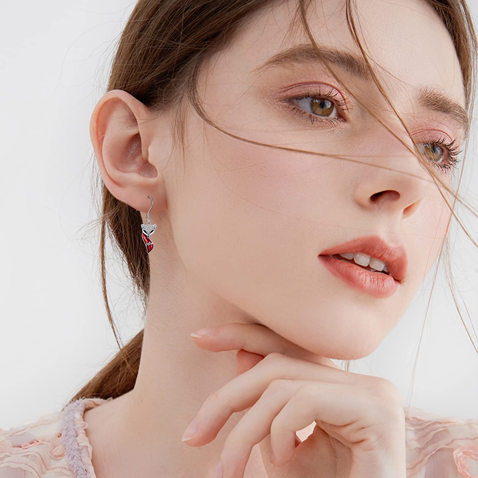 Orecchini Colibrì con Ganci Ipoallergenici Orecchini Pendenti con Uccelli Gioielli in Argento Sterling 925 Regali Colibrì per Donne Ragazze