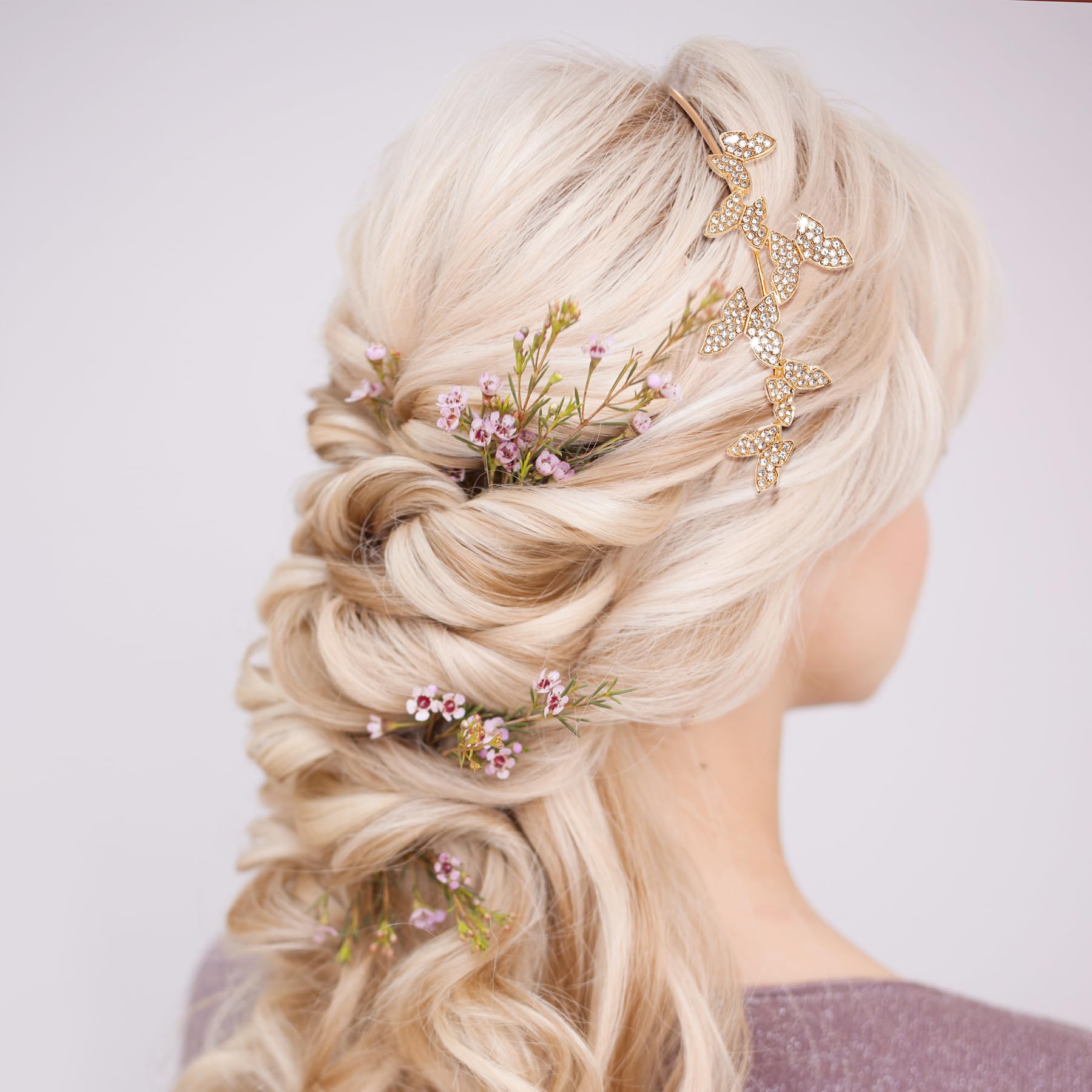 NAIHOD 3 Diademas Finas Con Perlas De Diamantes De Imitación Para Mujeres Y Niñas, Bandas De Pelo Vintage De Lujo Para El Cabello De Mujer Con Tela Envuelta En Tela De