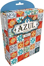 Asmodee, Azul Mini, Jogo de Tabuleiro para Amigos, 2 a 4 jogadores, Idade 8+, Partidas de até 40 minutos