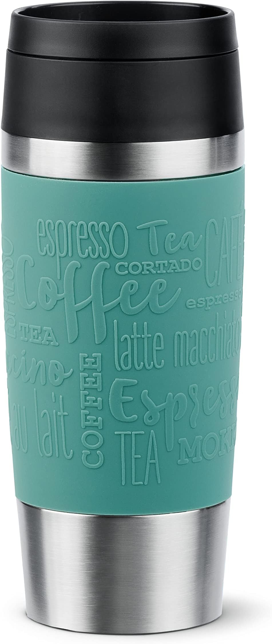 N20210 Travel Mug Classic Insulated Tumbler 0.36 L Stainless Steel with Comfort Screw Closure 4 Hours Hot 8 Hours Cold 100% Leakproof Dishwasher Safe 360° Opening Colour