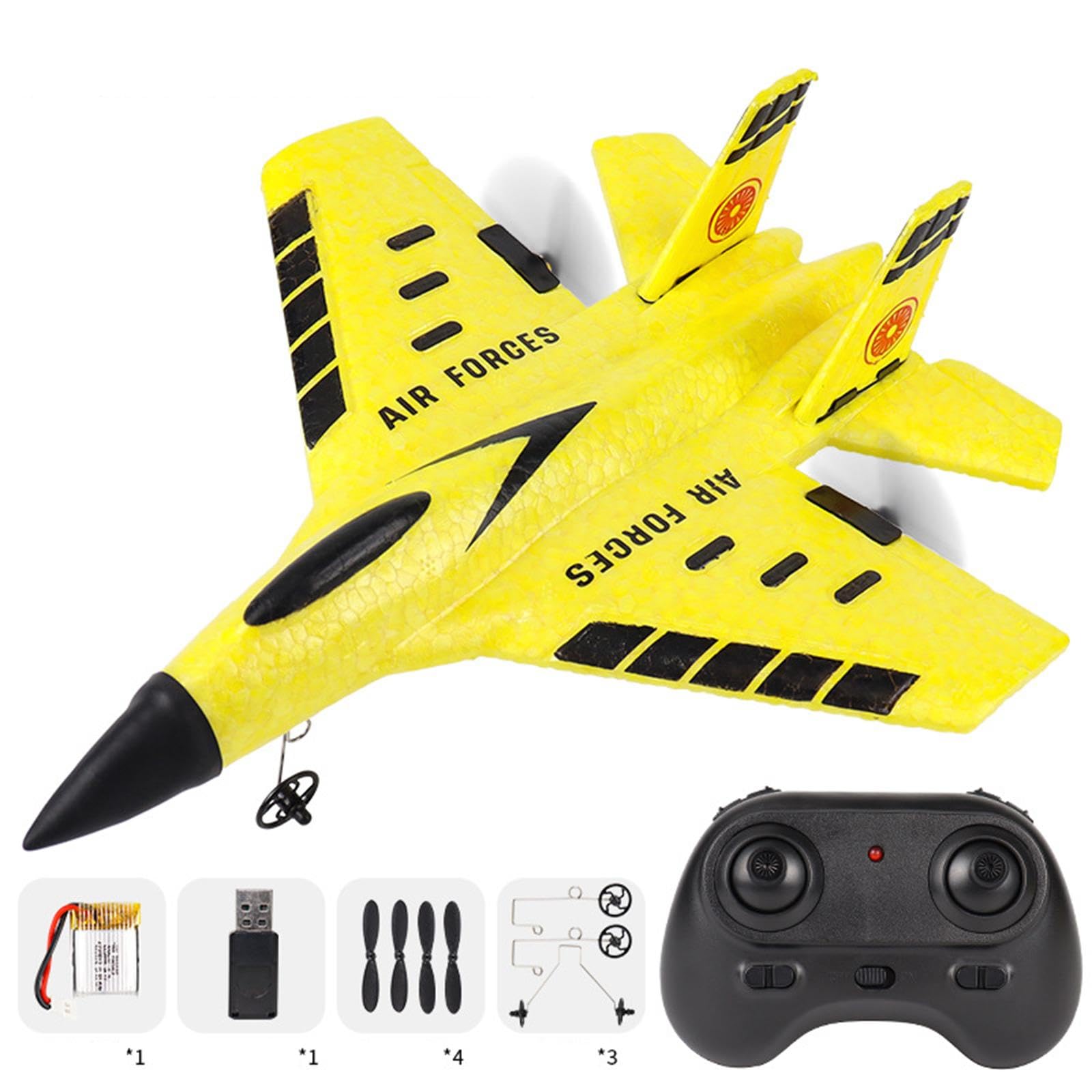 Avión RC Planeador RC avión de ala Fija Modelo de avión RC Juguete para Adultos niñas niños