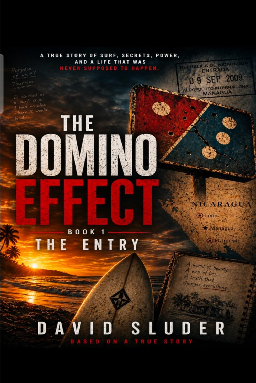 Book 1: The Entry (The Domino Effect Series: A True Story of Survival, Secrets, and Second Chances)