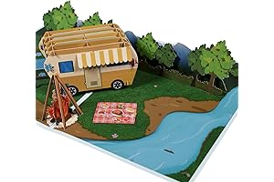 Magic Ants Pop Up Camping Card: A Memorable Gift for Father's Day Camping Adventures