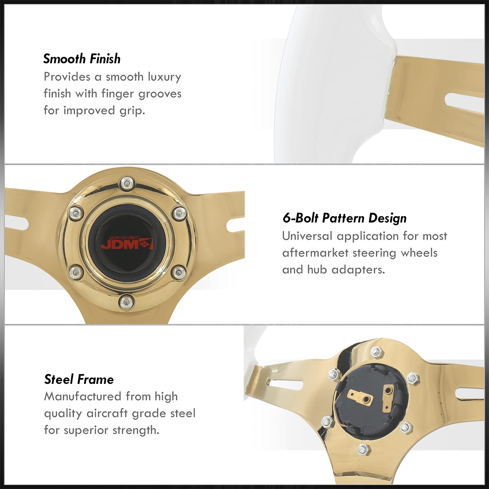 AJP Distributors JDM Sport Universal 350mm 14
