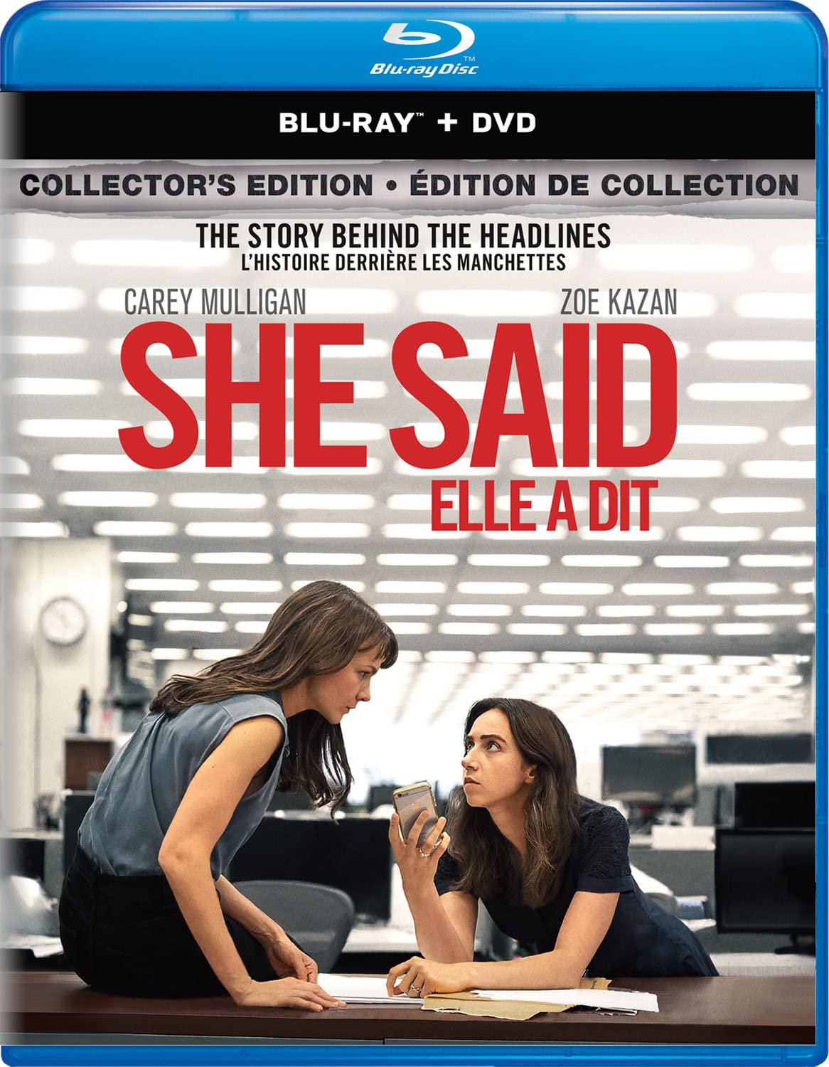 She Said - Collector's Edition Blu-ray + DVD (Bilingual) [Blu-ray]